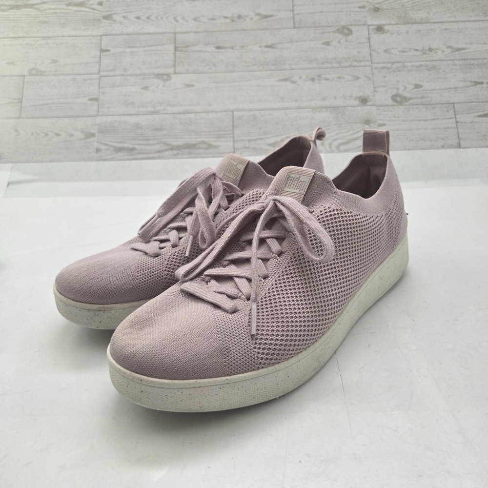 FitFlop Sneakers Womens 10 Purple Mesh Lightweight Comfort Athleisure Sporty